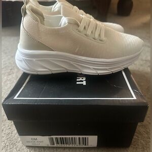 J/Slides Beige Knit “Holly” Shoes size 6 M NIB